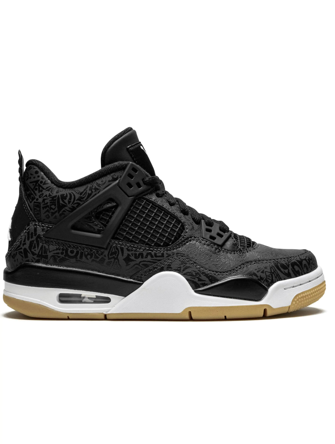 Jordan 4 Retro Laser Black Gum [USED] Prior