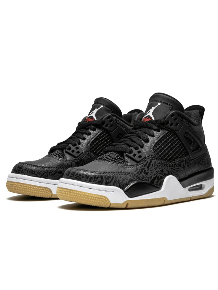 Jordan 4 Retro Laser Black Gum [USED] Prior