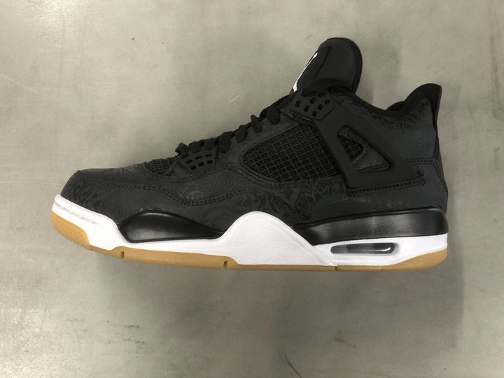 Jordan 4 Retro Laser Black Gum [USED] Prior