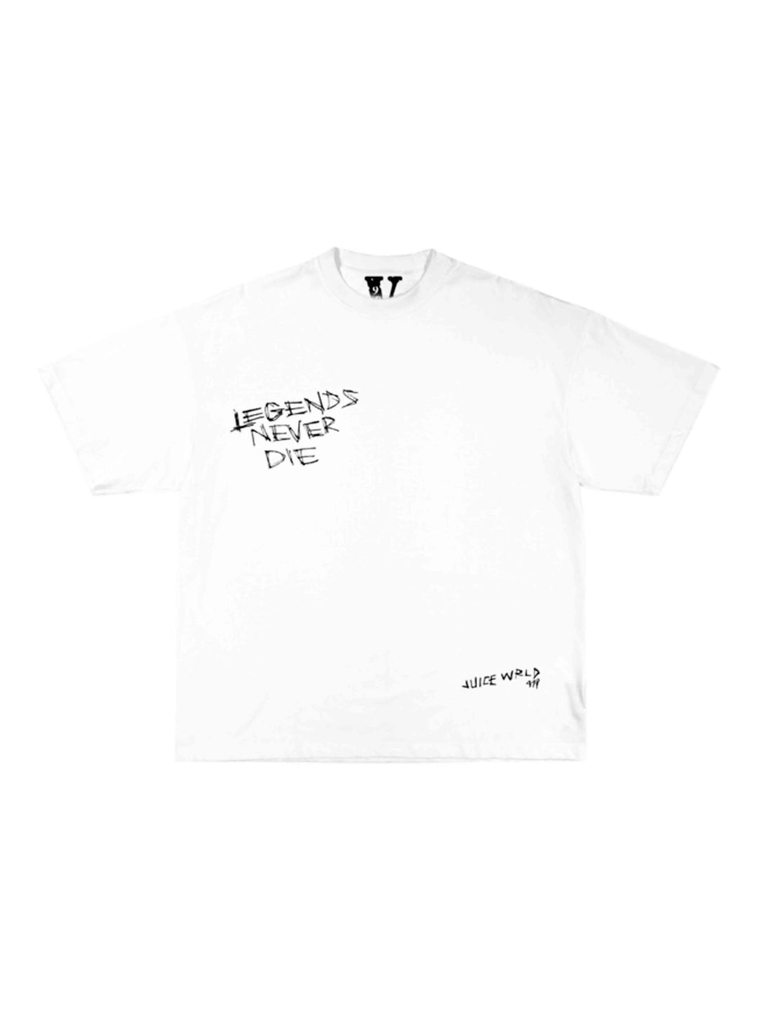 Juice Wrld x Vlone Legends Never Die T-Shirt White [SS20] Prior