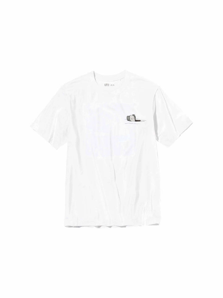 KAWS x Uniqlo UT Short Sleeve Artbook Cover T-shirt White Prior