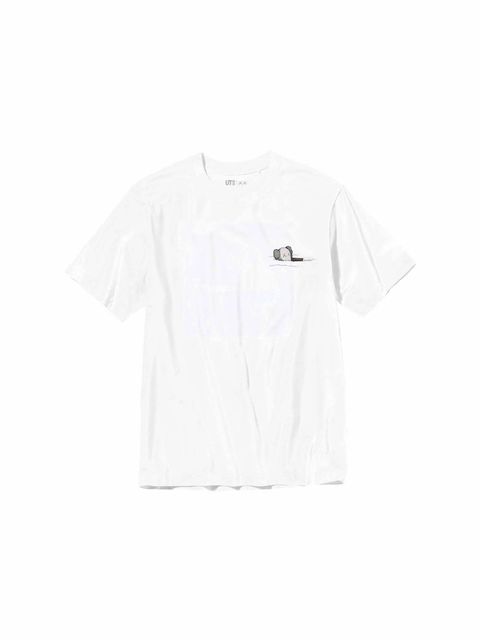 KAWS x Uniqlo UT Short Sleeve Artbook Cover T-shirt White Prior