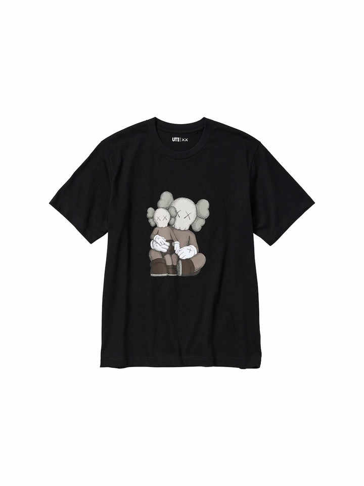 KAWS x Uniqlo UT Short Sleeve Graphic T-shirt Black Prior