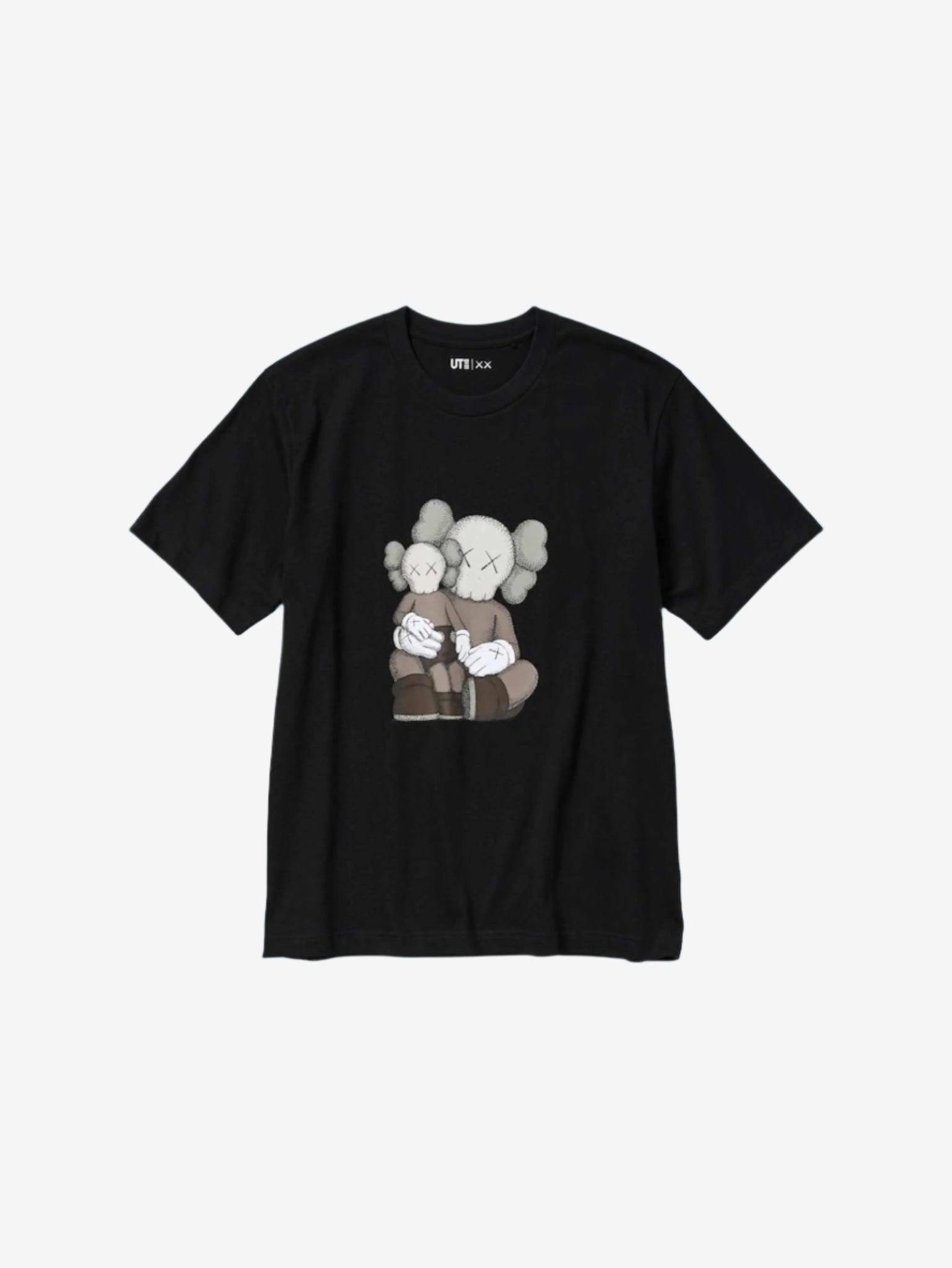 KAWS x Uniqlo UT Short Sleeve Graphic T-shirt Black Prior