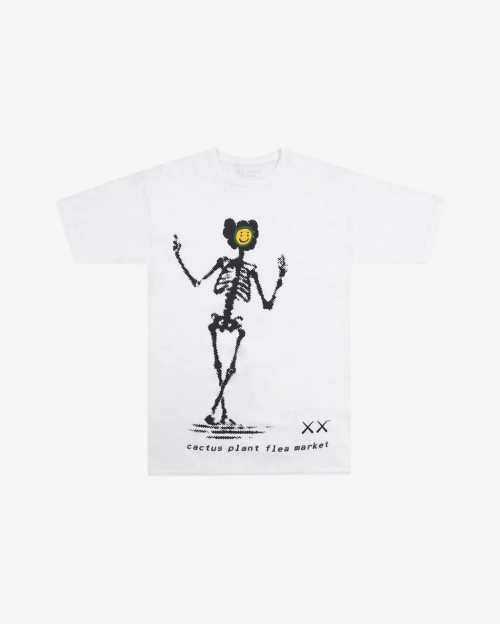 KAWS x Cactus Plant Flea Market T-shirt White (Damaged)