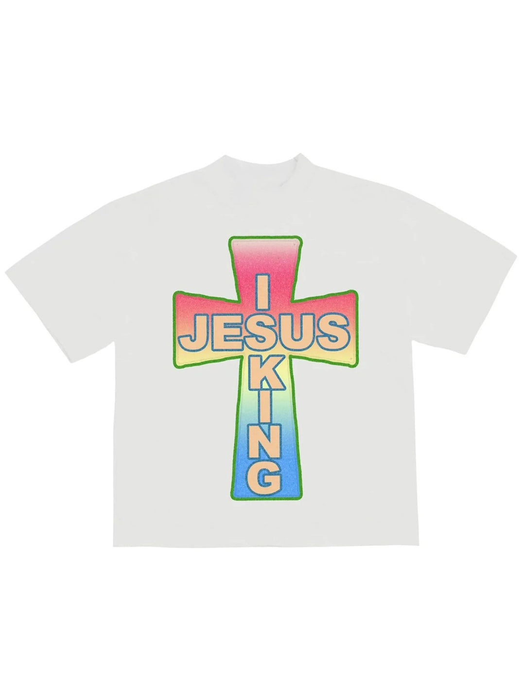 Kanye West AWGE for JIK Cross T-shirt White Prior