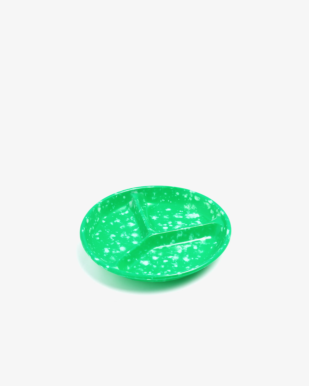 Korean Bunsik Retro Melamine Sharing Plate Green