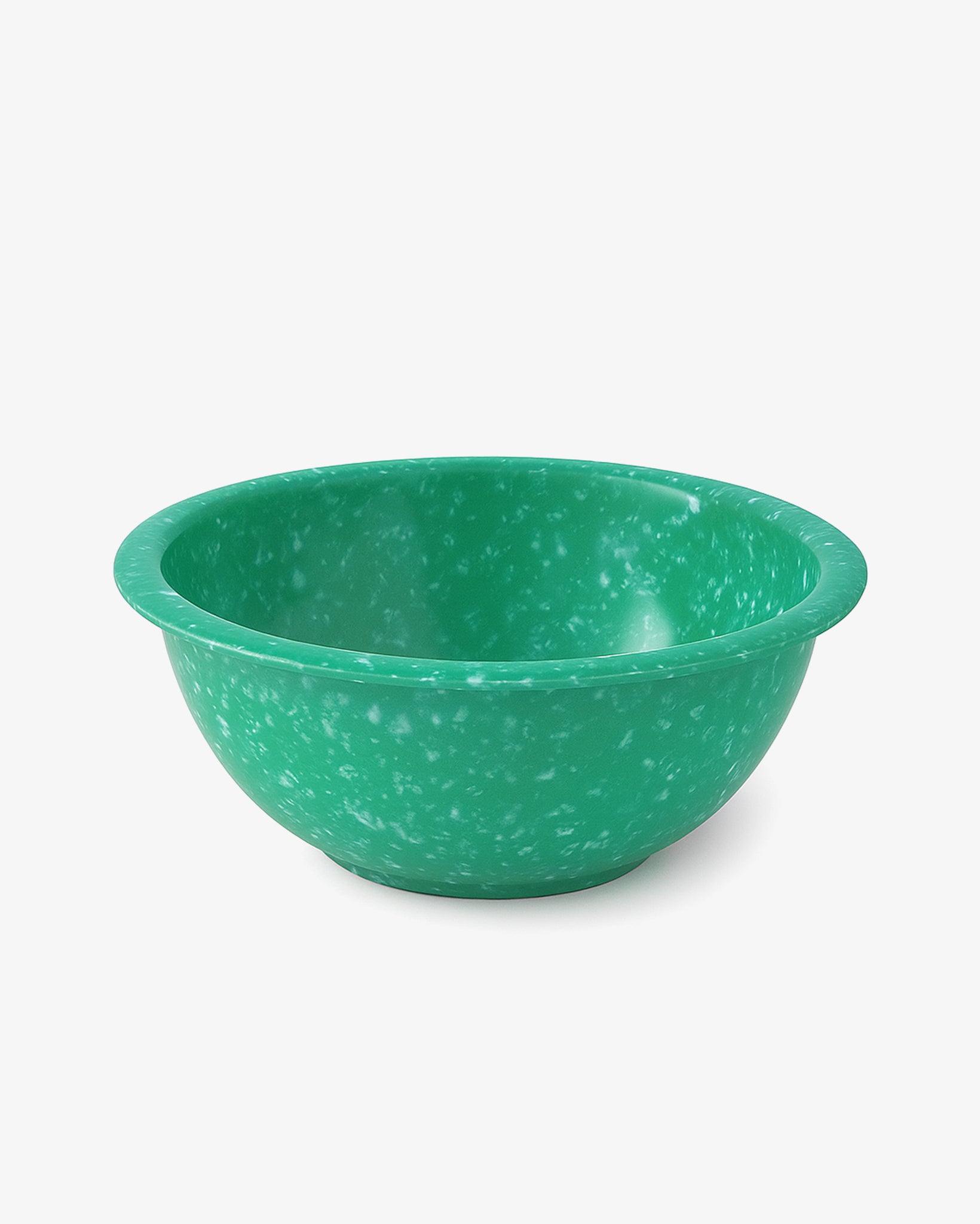 Korean Bunsik Retro Melamine Large Soup Bowl Green