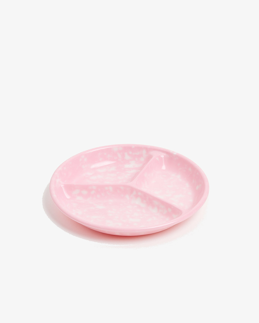 Korean Bunsik Retro Melamine Sharing Plate Pink