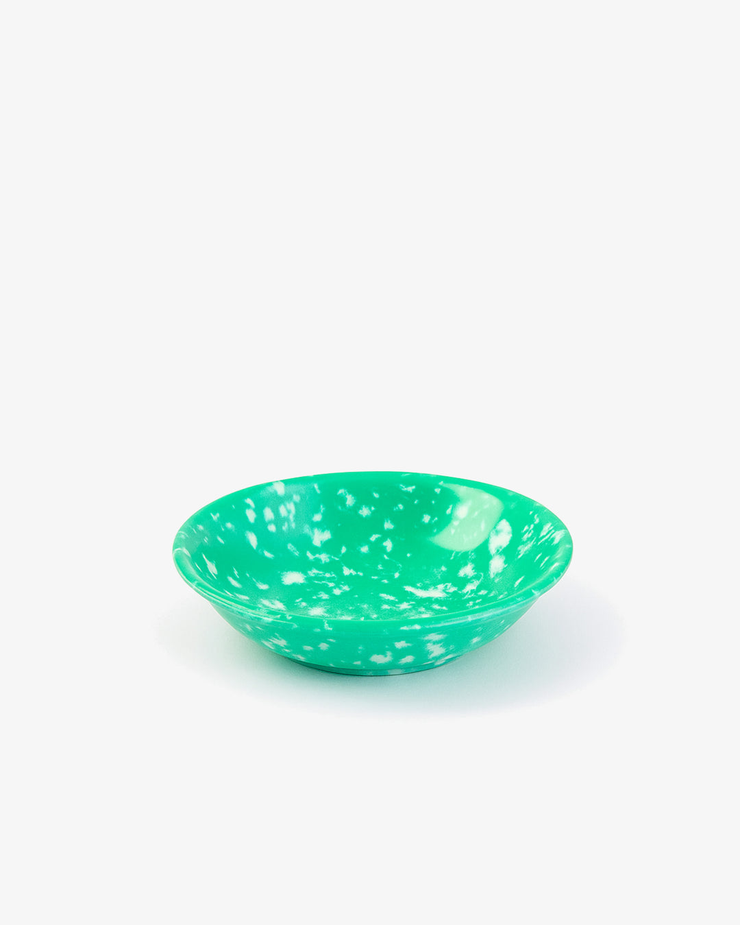 Korean Bunsik Retro Melamine Side Dish Plate Green