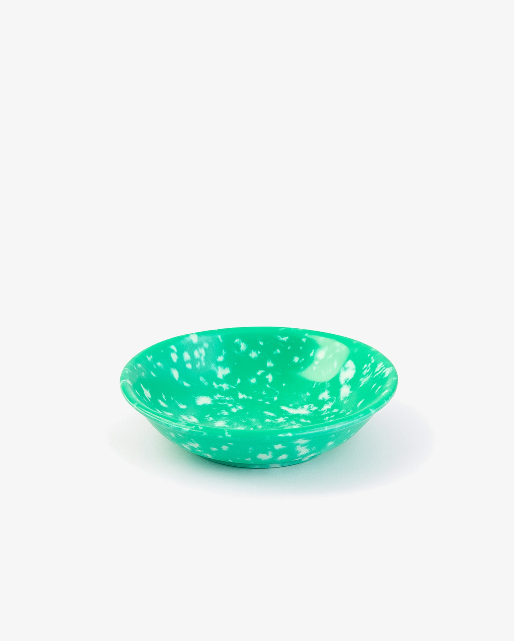 Korean Bunsik Retro Melamine Side Dish Plate Green