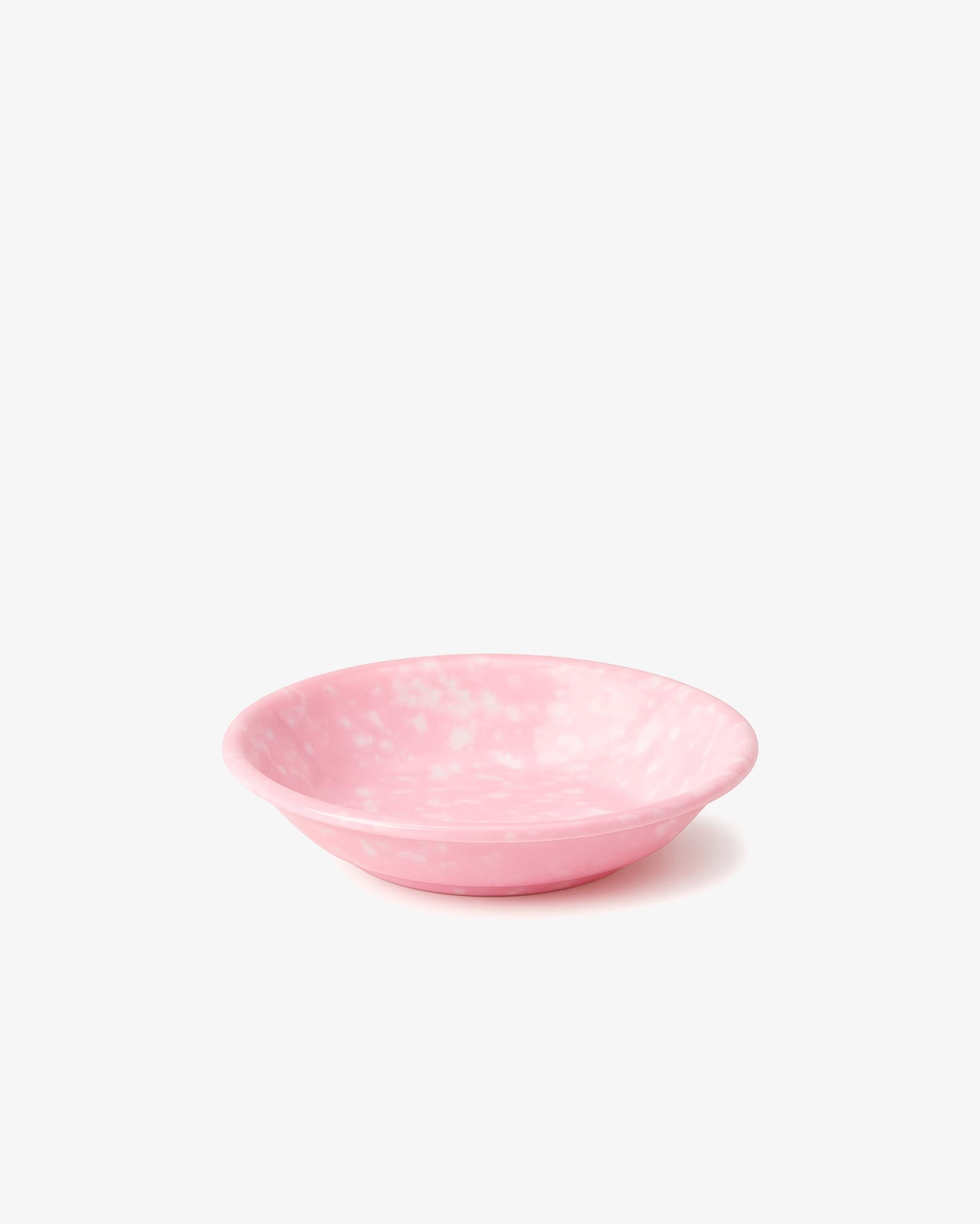 Korean Bunsik Retro Melamine Side Dish Plate Pink