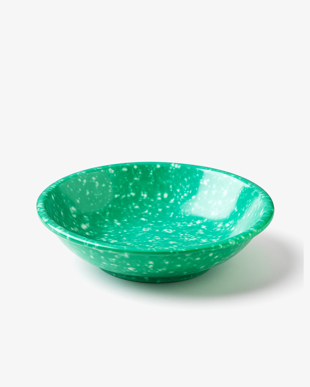 Korean Bunsik Retro Melamine Soup Bowl Green