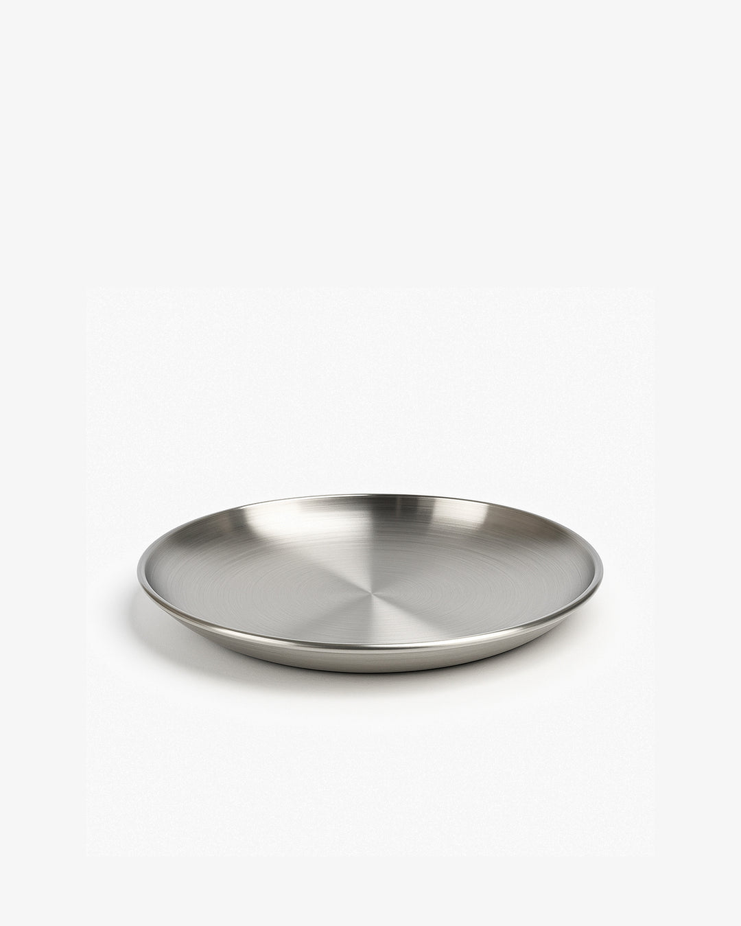 Korean Stainless Steel Round Plate Small