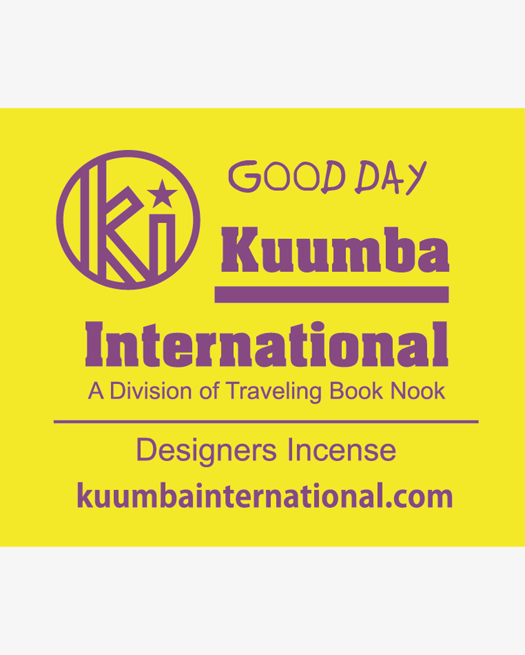 Kuumba International Regular Incense Good Day