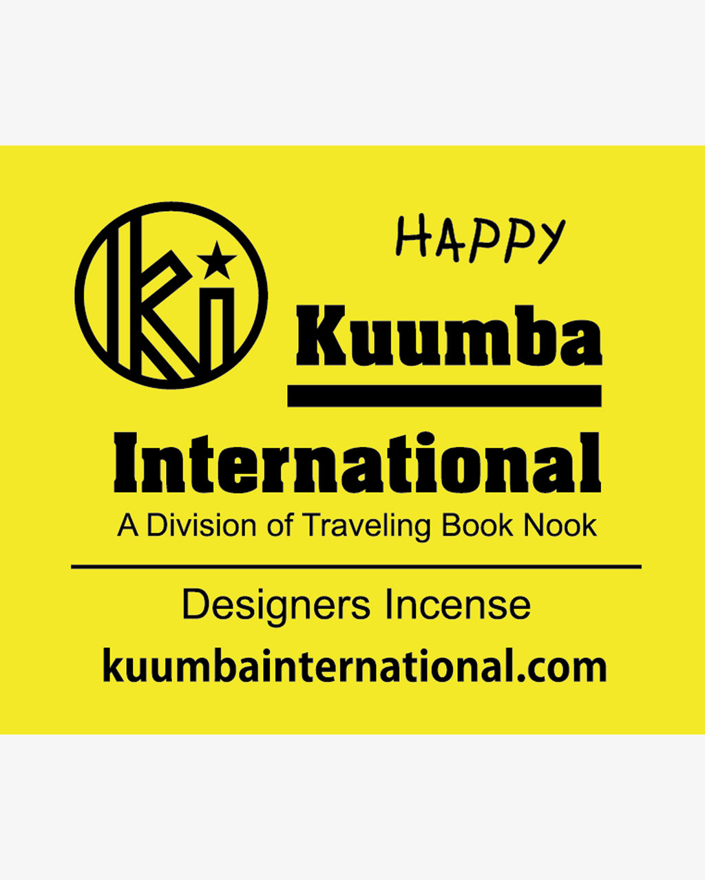 Kuumba International Regular Incense Happy