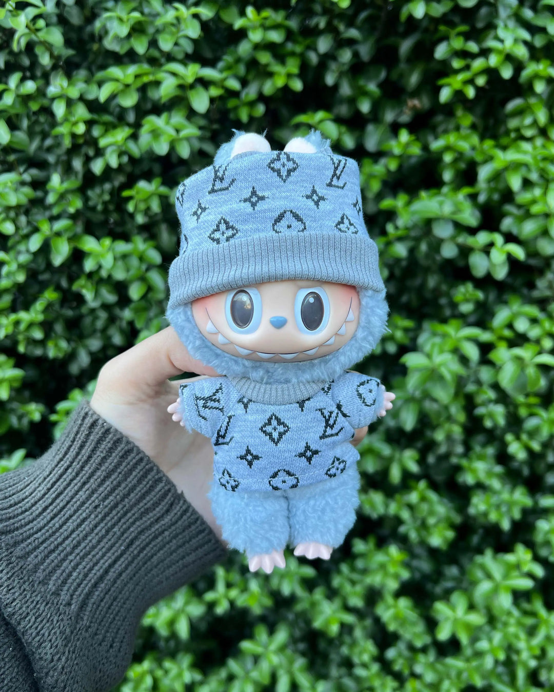 Labubu LV Inspired Sweater Grey (Outfit Only) in Auckland, New Zealand - Shop name