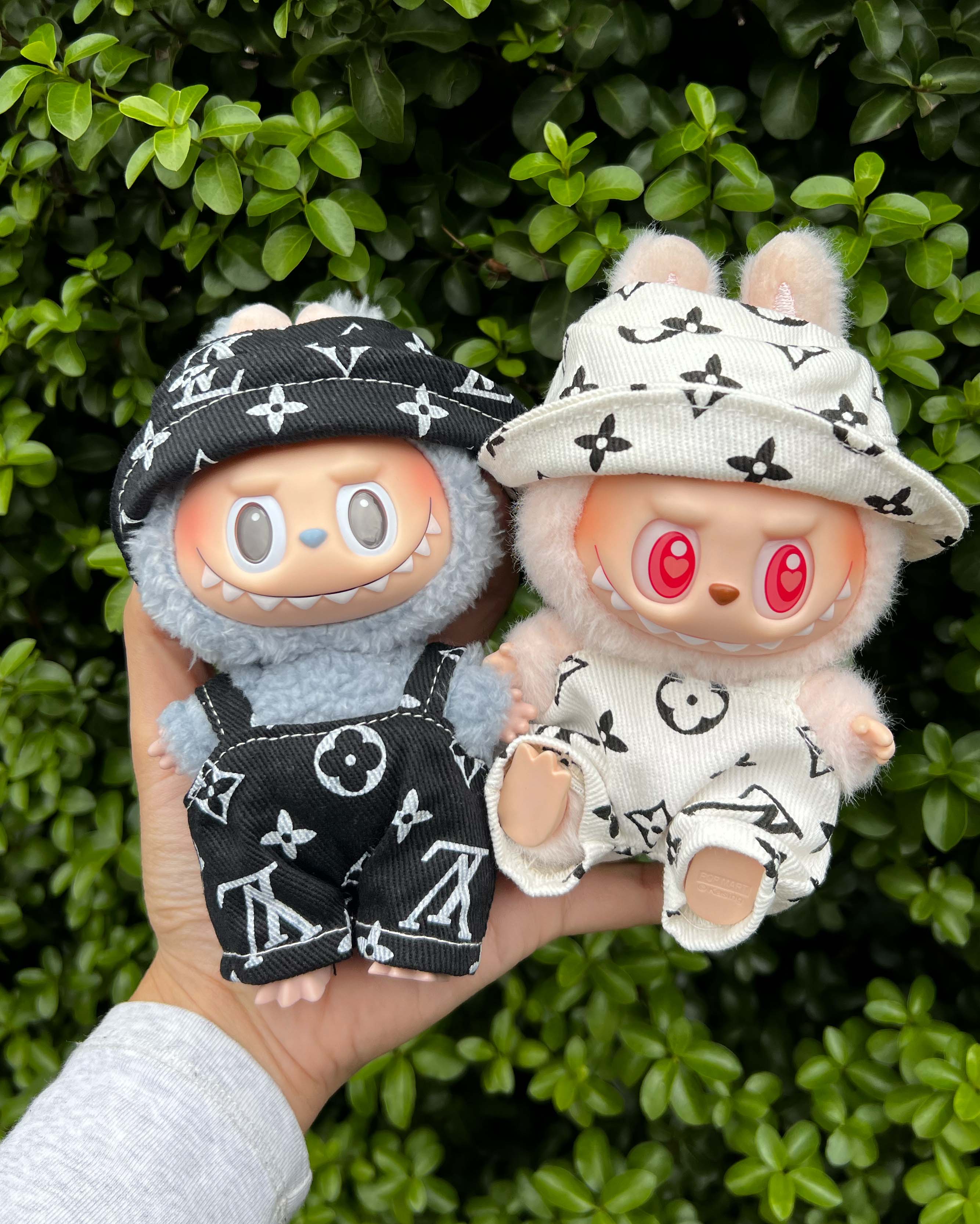 Labubu LV Inspired White (Outfit Only)