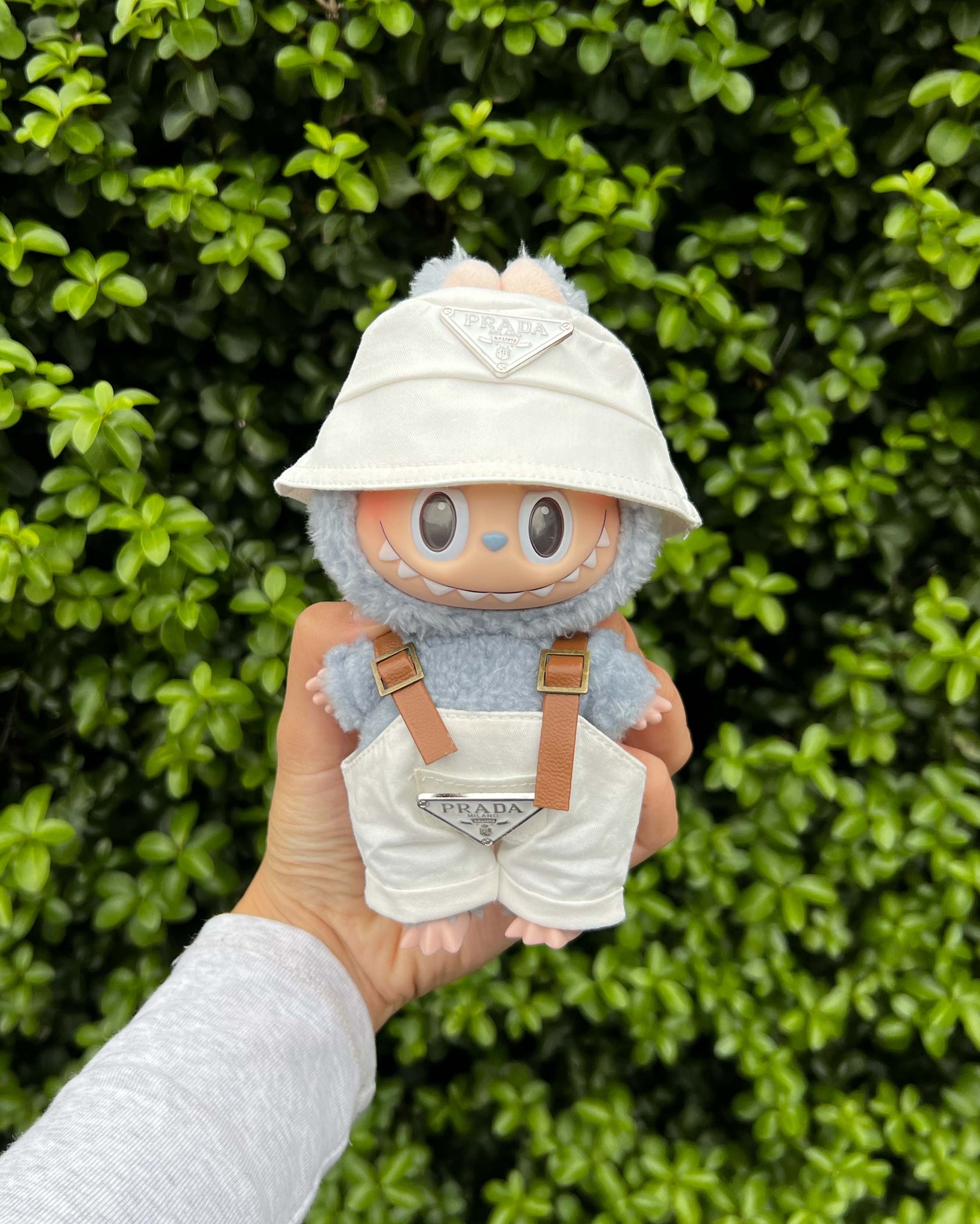 Labubu Prada Inspired Outfit White (Outfit Only)