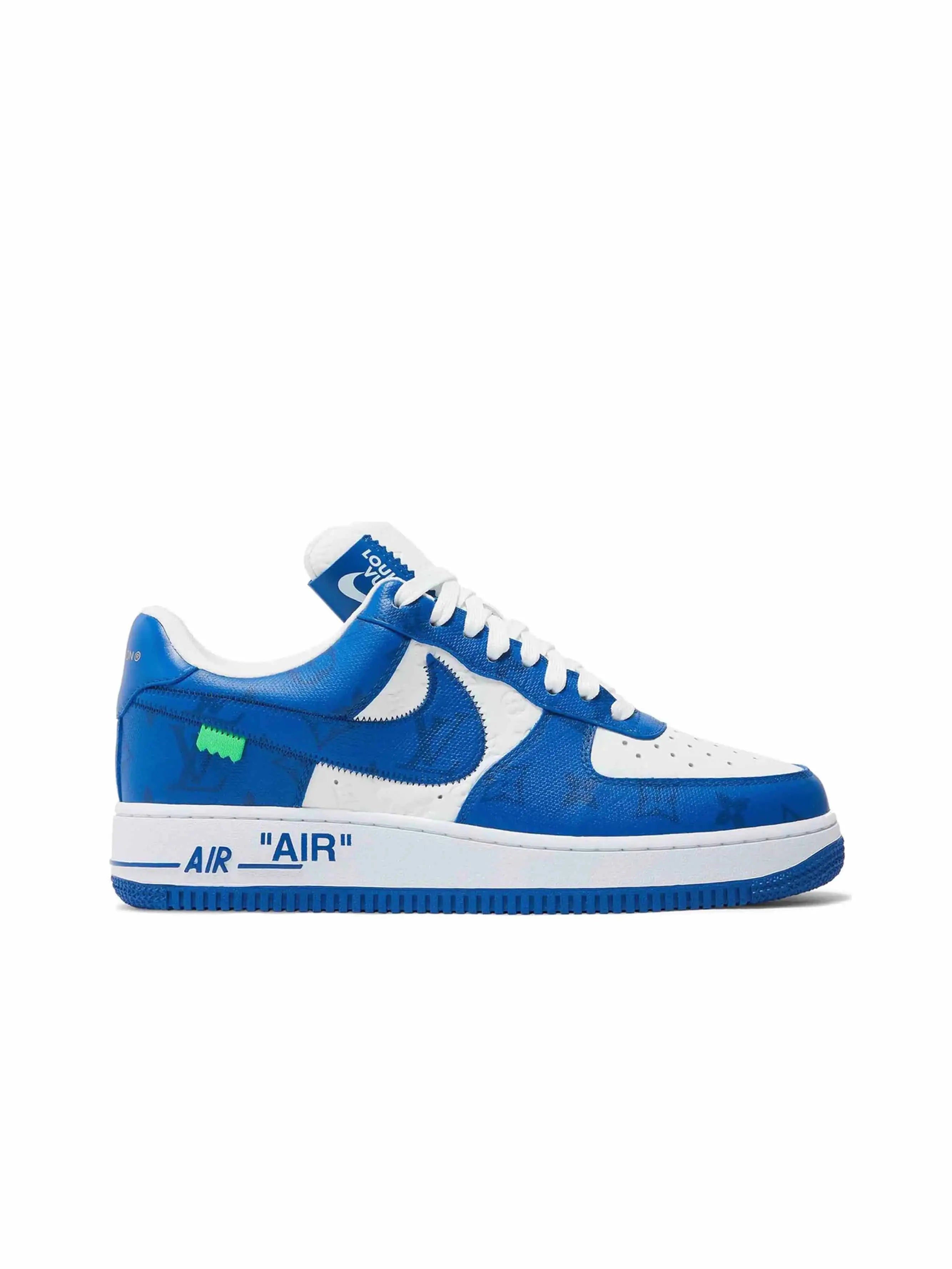 Louis Vuitton Nike Air Force 1 Low By Virgil Abloh White Royal Prior
