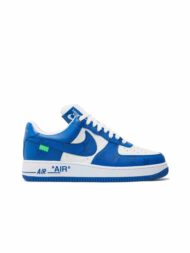 Louis Vuitton Nike Air Force 1 Low By Virgil Abloh White Royal Prior
