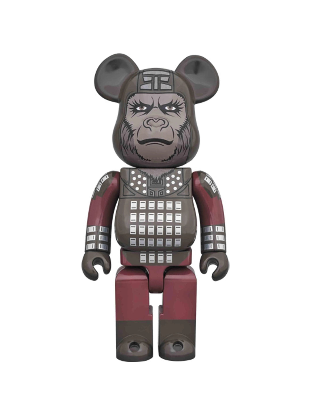 Medicom Toy Be@arbrick Planet Of The Apes General Ursus 400% Grey Prior