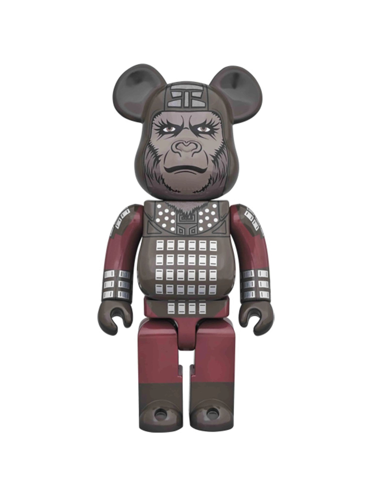 Medicom Toy Be@arbrick Planet Of The Apes General Ursus 400% Grey Prior