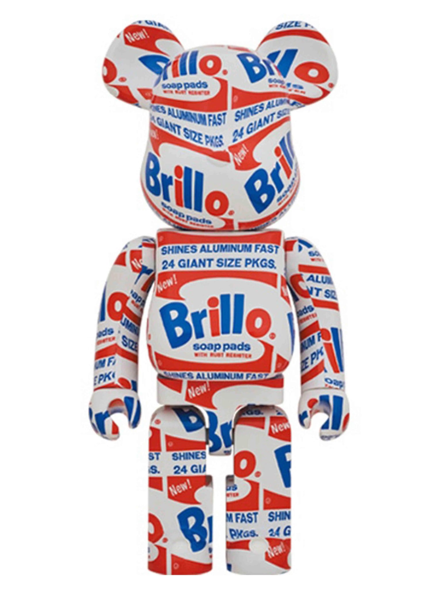 Medicom Toy Be@rbrick Andy Warhol Brillo 1000% Prior