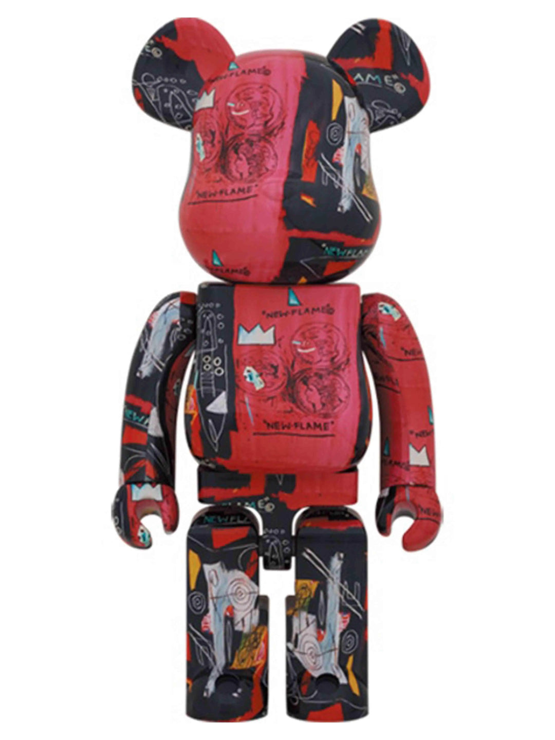 Medicom Toy Be@rbrick Andy Warhol x Jean Michael Basquiat #1 1000% Prior