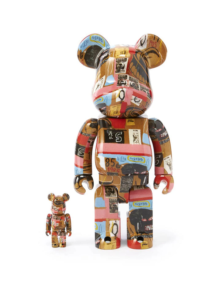 Medicom Toy Be@rbrick Andy Warhol x Jean Michel Basquiat #2 100% & 400% Set Prior