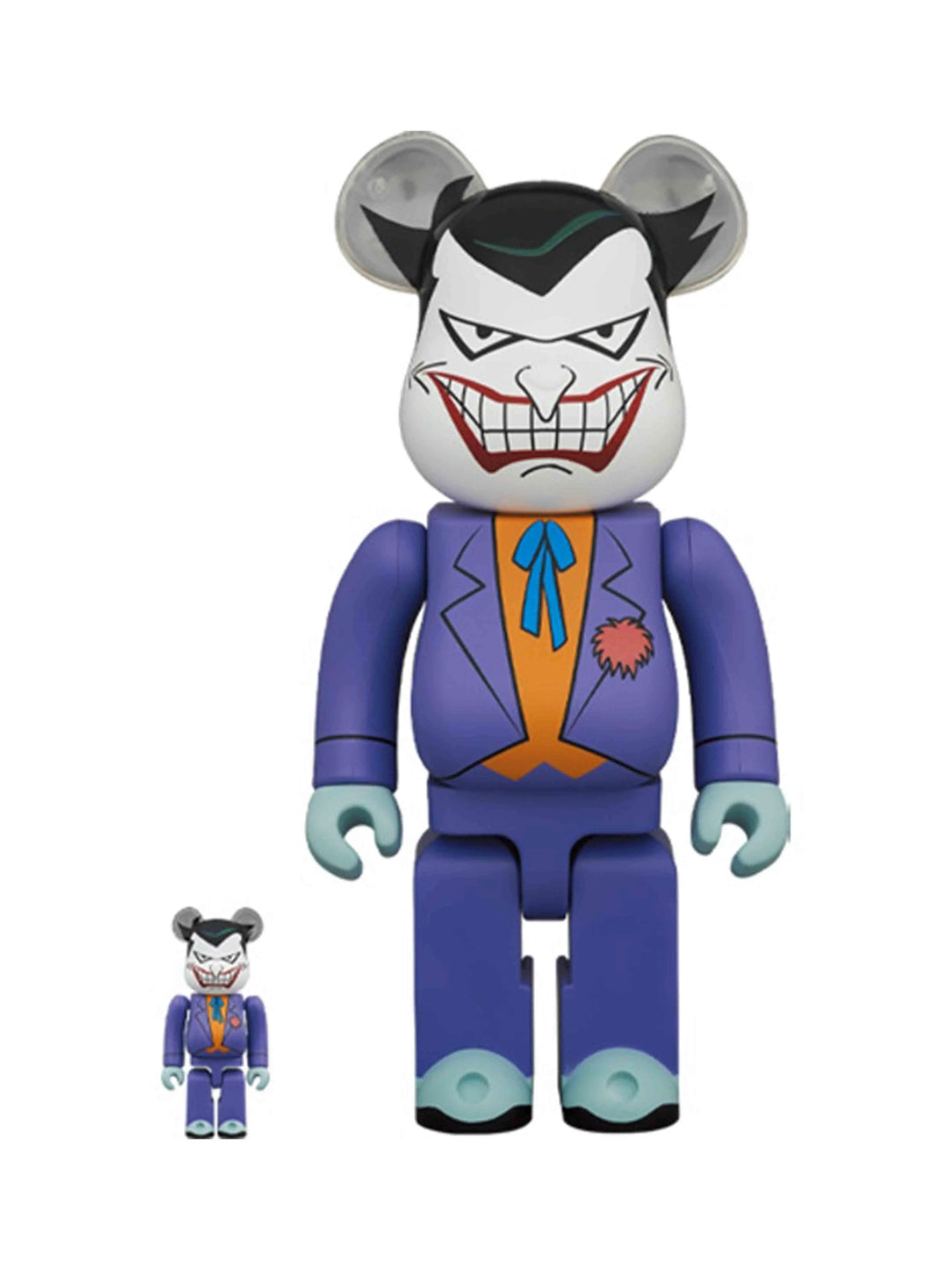 Medicom Toy Be@rbrick Joker (Batman the Animated Series) 100% & 400% Set Prior