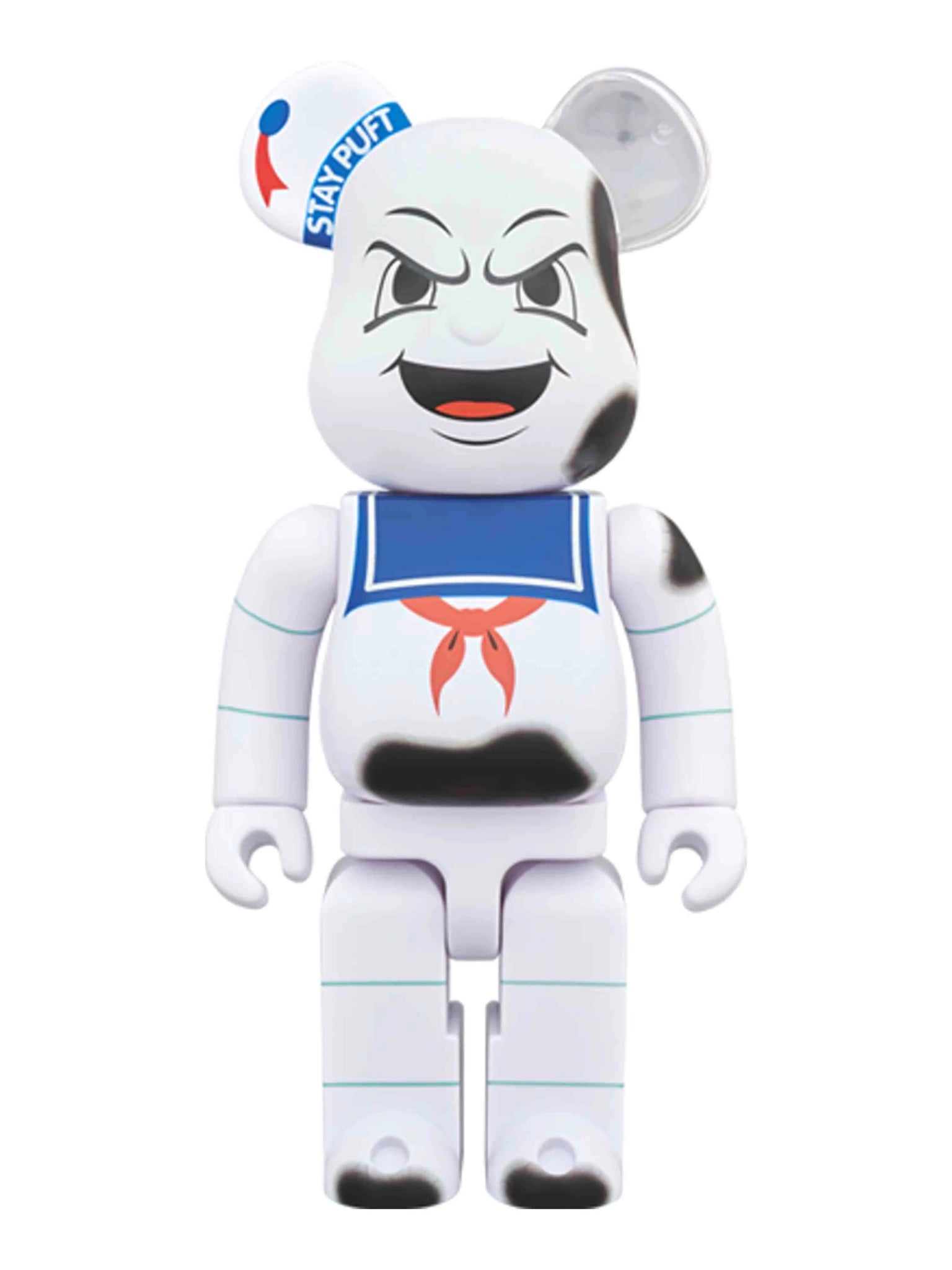 Medicom Toy Be@rbrick Stay Puft Marshmallow Man Anger Face 400% White Prior