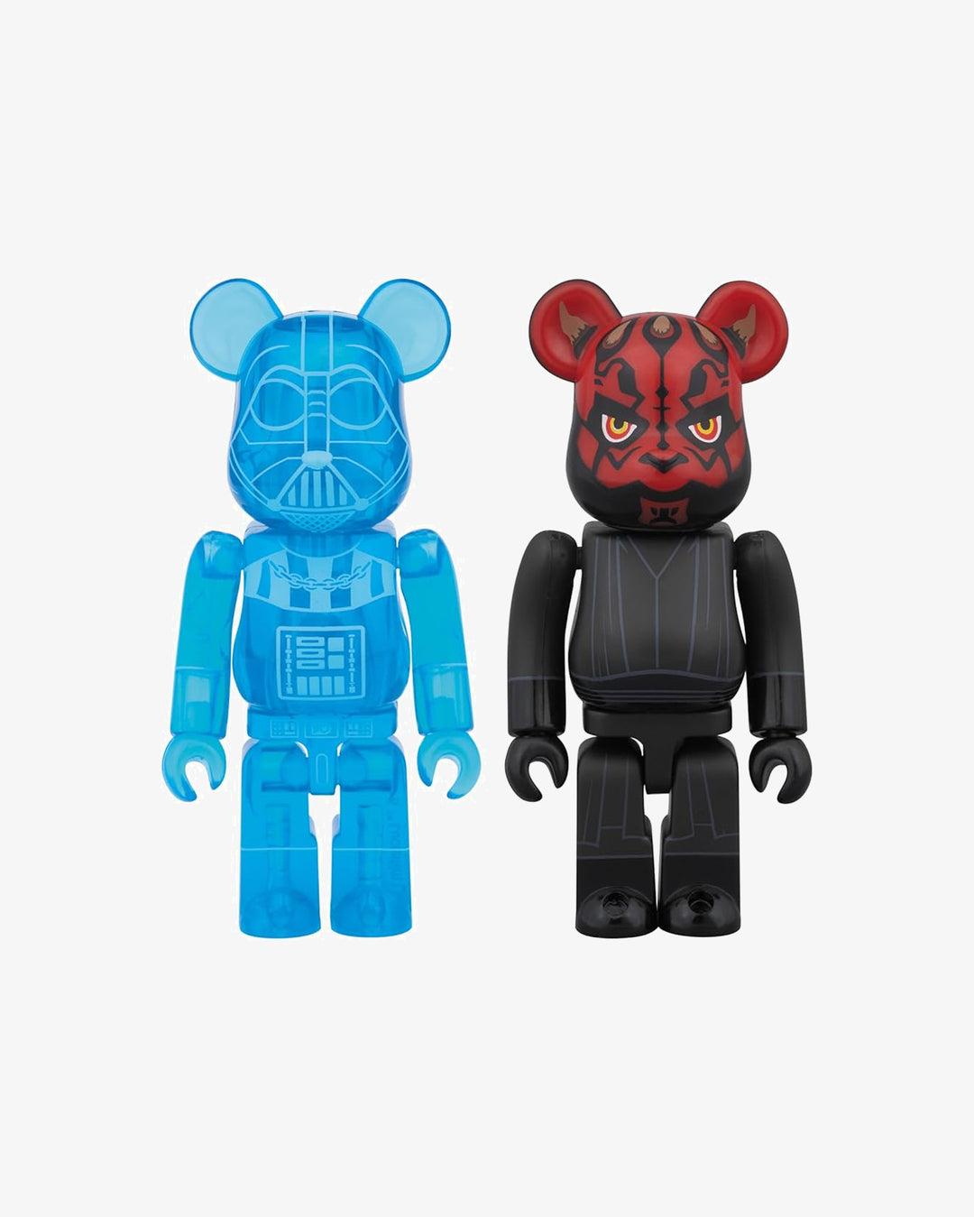 Medicom Toy Bearbrick 100% Star Wars Darth Vader Holographic Darth Maul