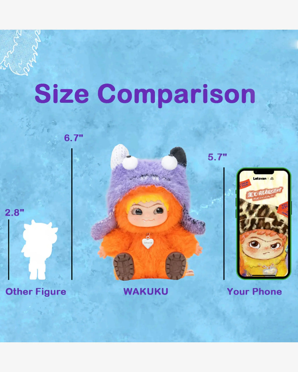 Miniso WAKUKU Fuzzy Trendy Fun Party Series Plush Blind Box in Auckland, New Zealand - Shop name