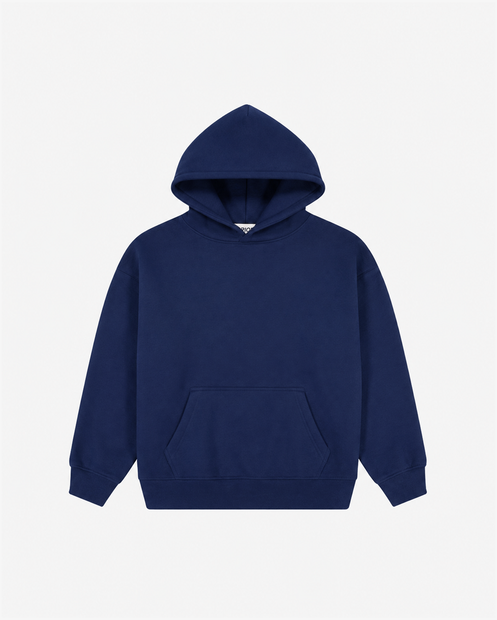 Panelled Hoodie Navy