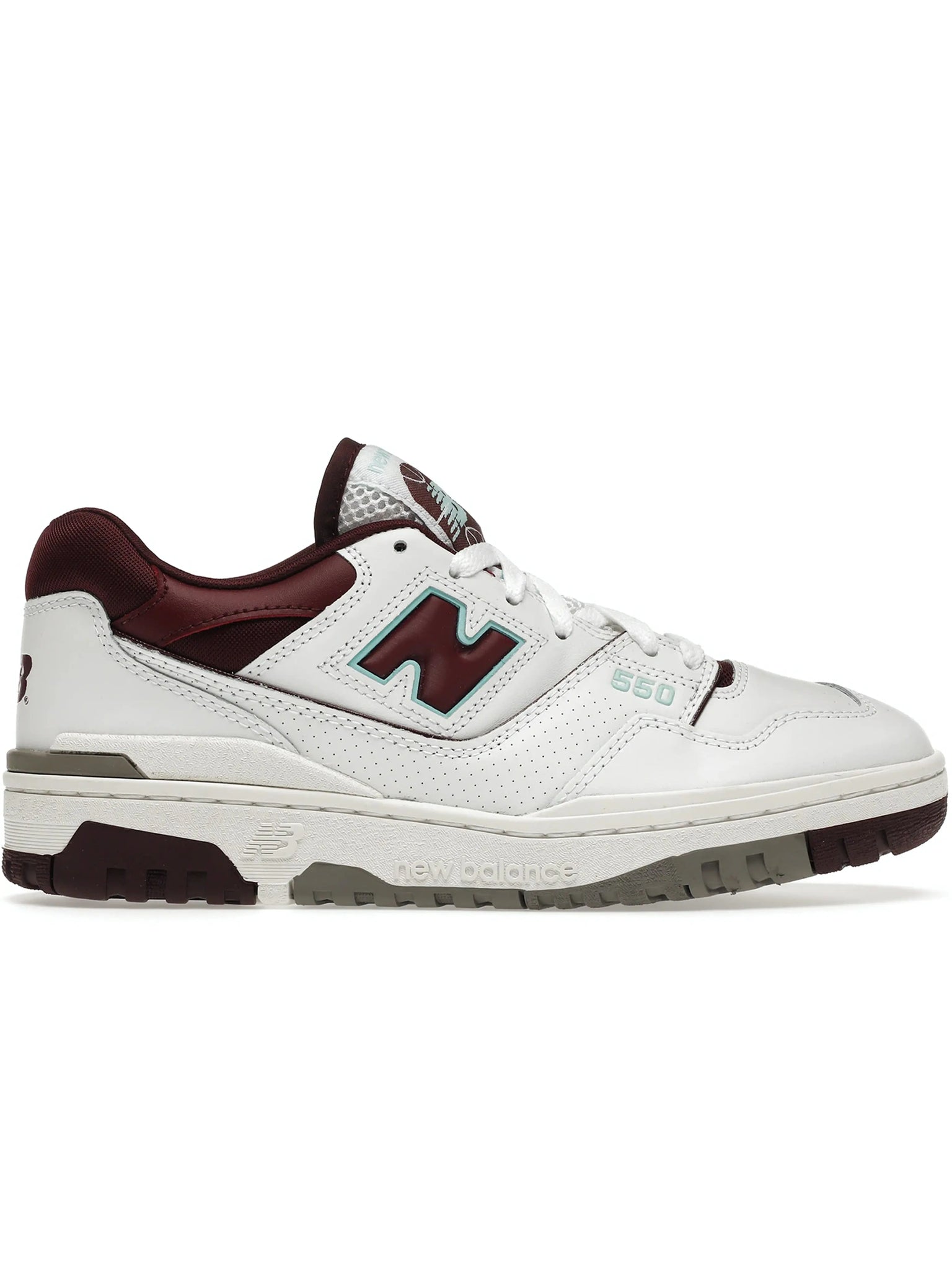 New Balance 550 Burgundy Cyan Prior