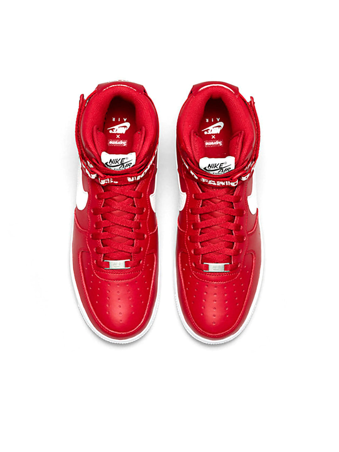 Nike Air Force 1 High Supreme World Famous Red Prior