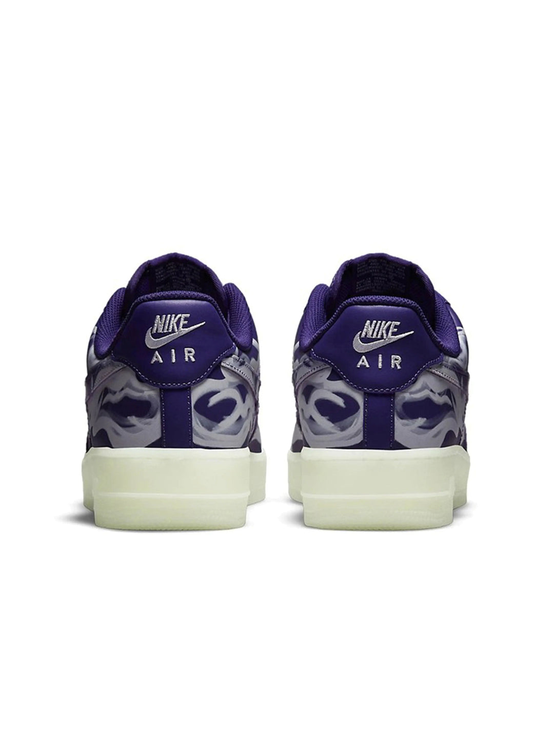 Nike Air Force 1 Low '07 QS Purple Skeleton Halloween [2021] Prior