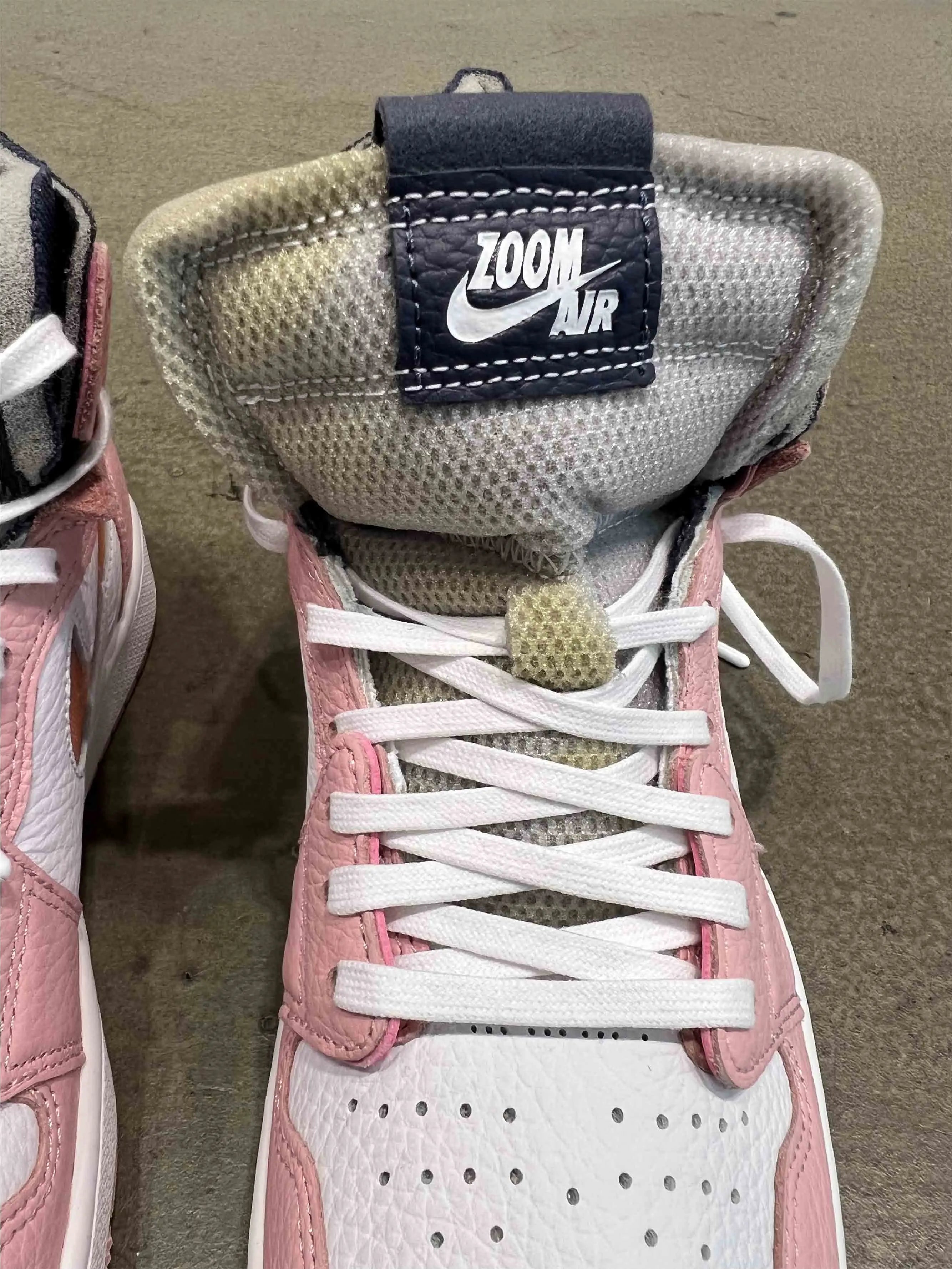 Factory flaw jordan 1 on sale