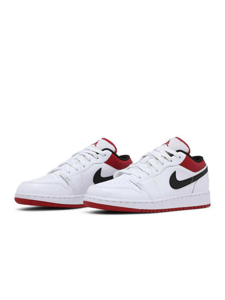 Nike Air Jordan 1 Low White Gym Red (GS) Prior