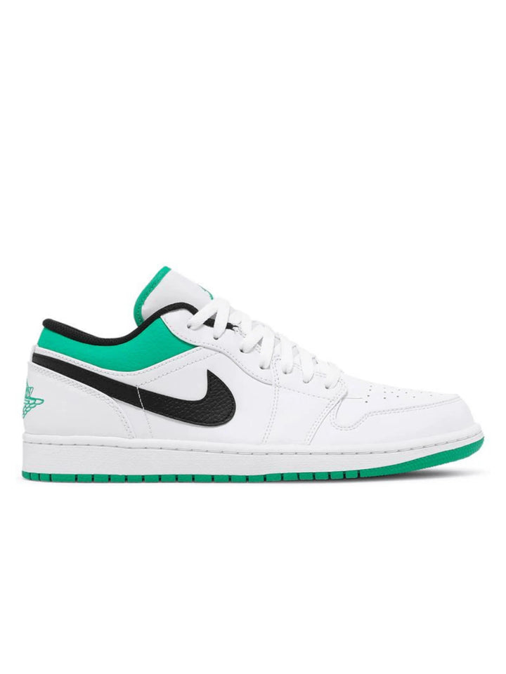 Nike Air Jordan 1 Low White Lucky Green Prior