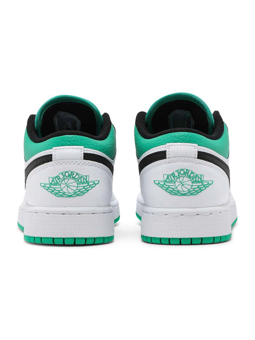 Nike Air Jordan 1 Low White Lucky Green Prior