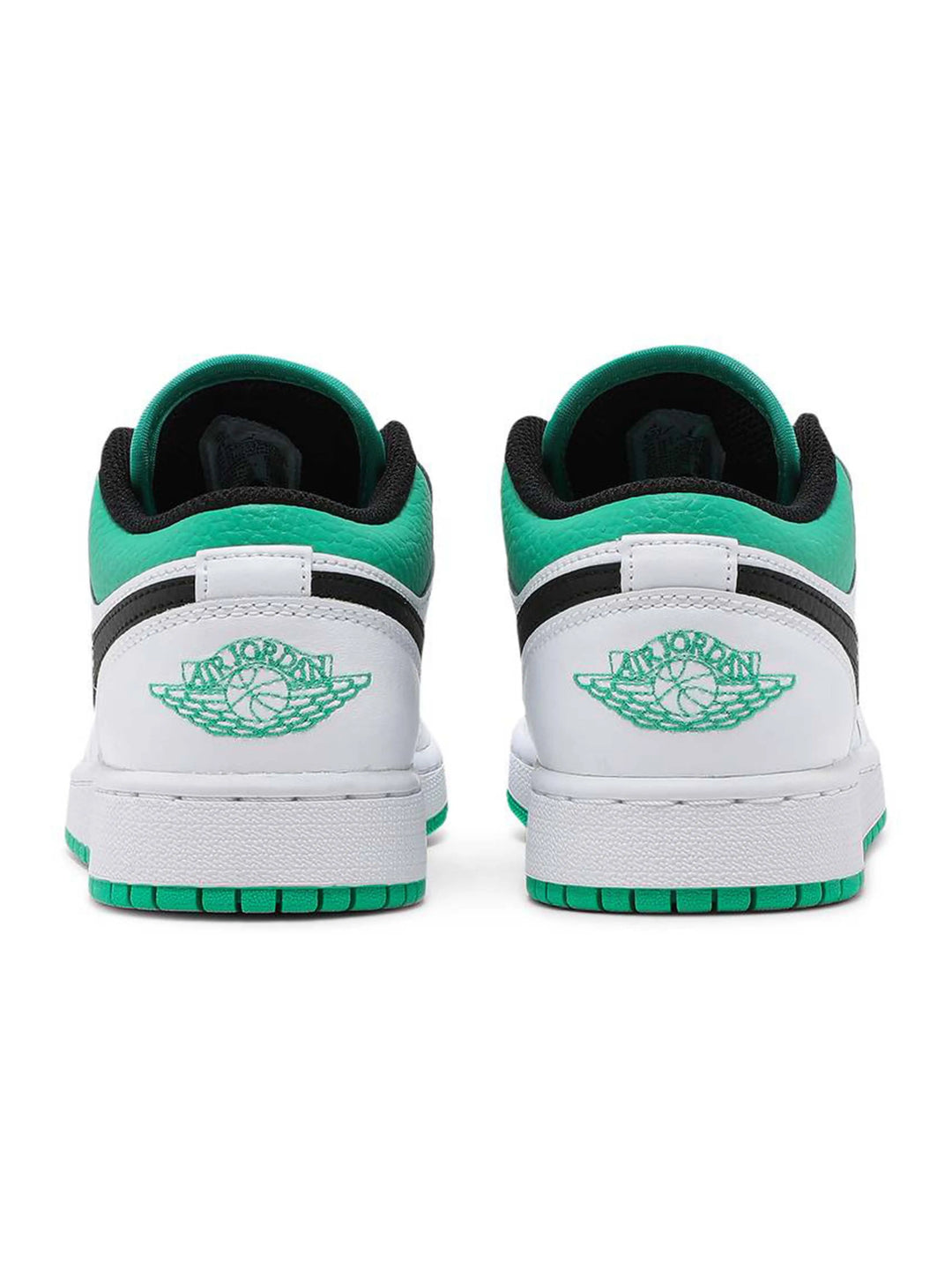 Nike Air Jordan 1 Low White Lucky Green Prior