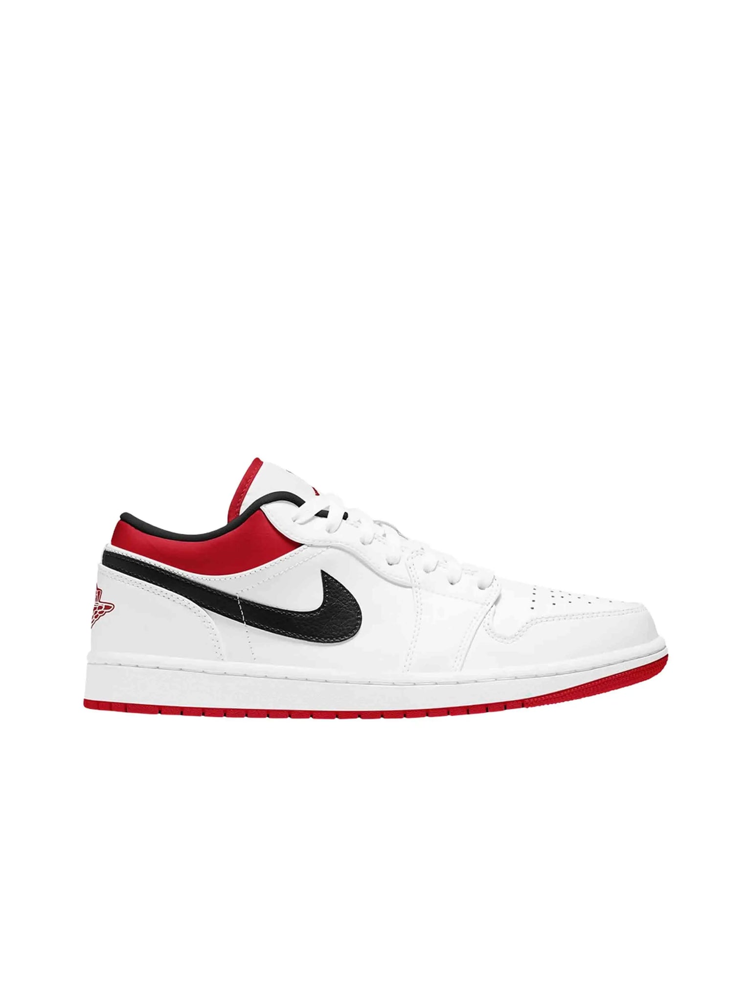Nike Air Jordan 1 Low White University Red Black Prior