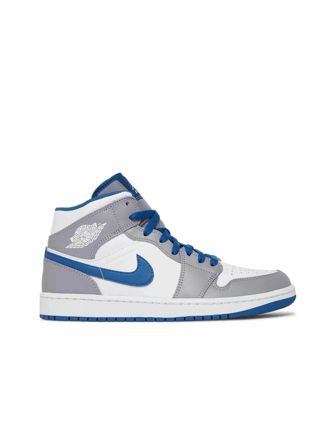 Nike Air Jordan 1 Mid Cement True Blue Prior