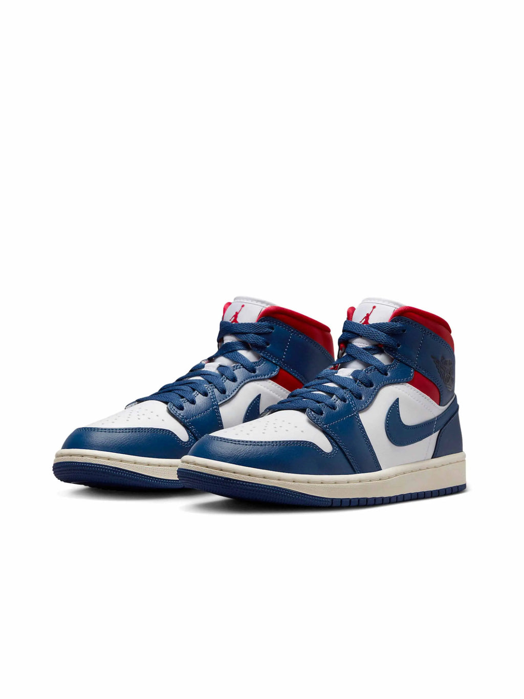 Nike Air Jordan 1 Mid French Blue Gym Red (W) in Auckland, New Zealand - Shop name