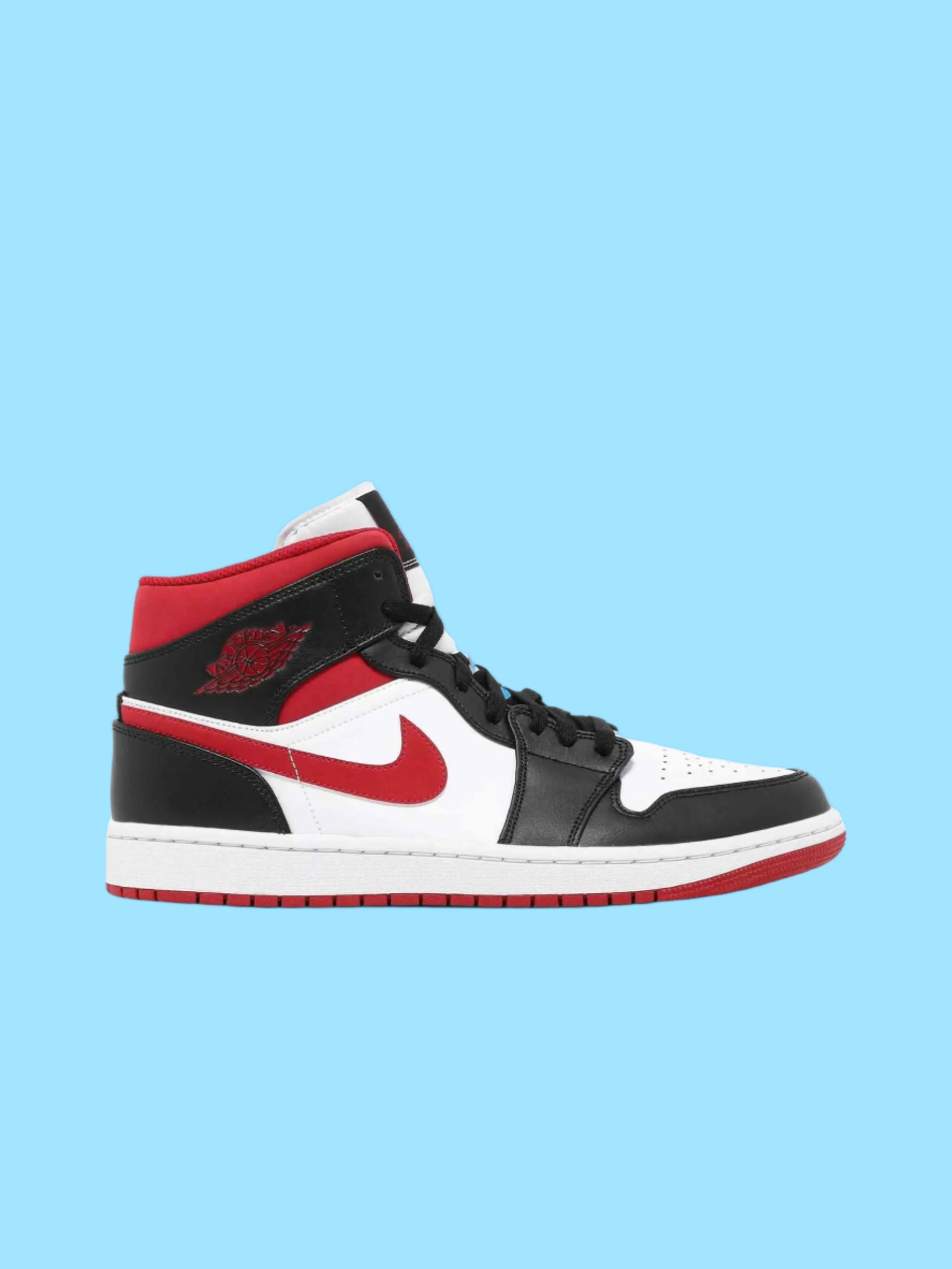 Nike Air Jordan 1 Mid Gym Red Black White Prior