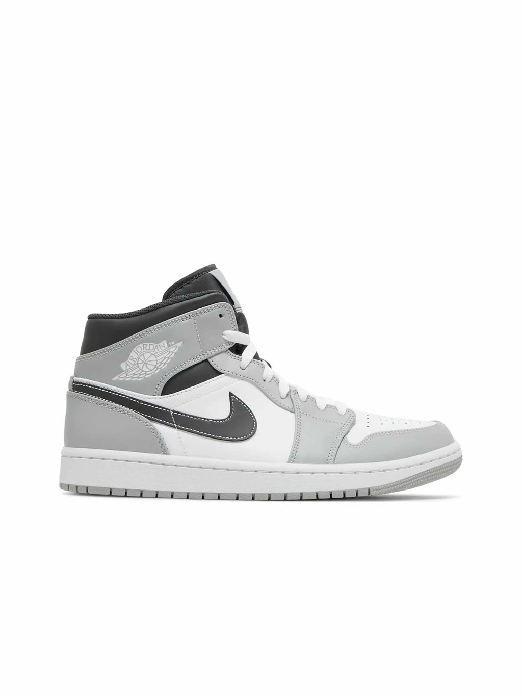 Nike Air Jordan 1 Mid Light Smoke Grey Anthracite Prior