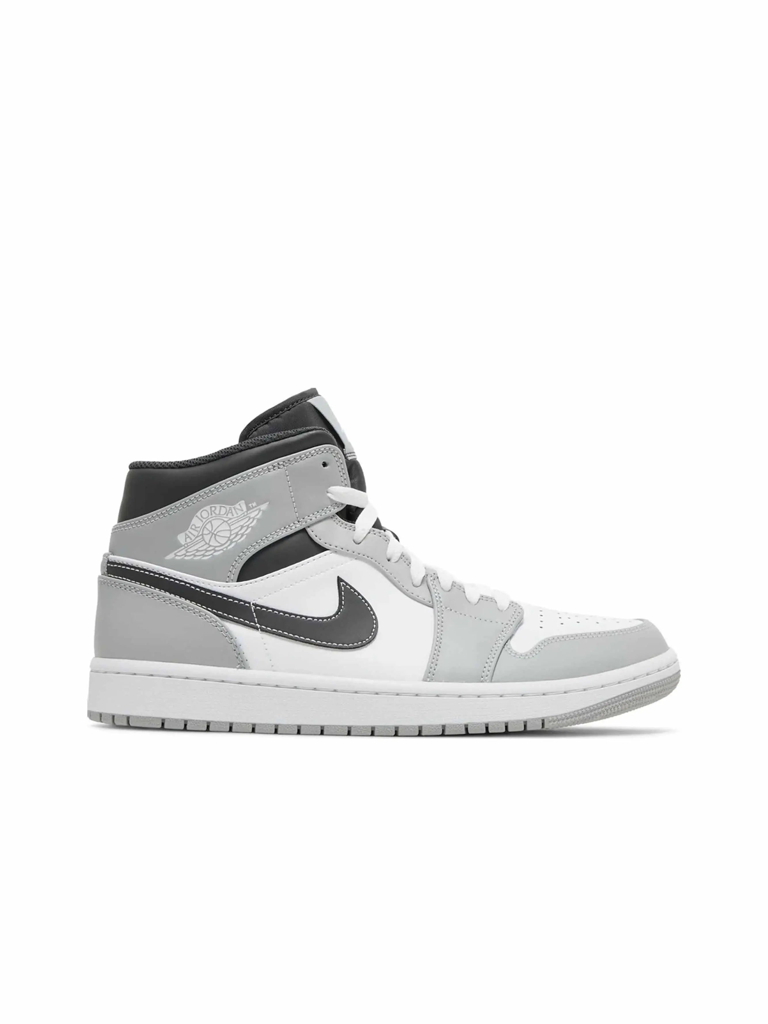 Nike Air Jordan 1 Mid Light Smoke Grey Anthracite Prior