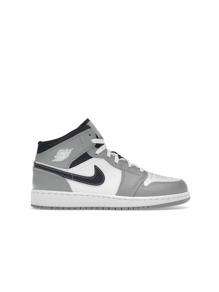 Nike Air Jordan 1 Mid Light Smoke Grey Anthracite (GS) Prior